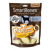 Smartbones 小型犬潔齒玩樂球花生醬味
